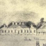 A drawing of Dunstan House