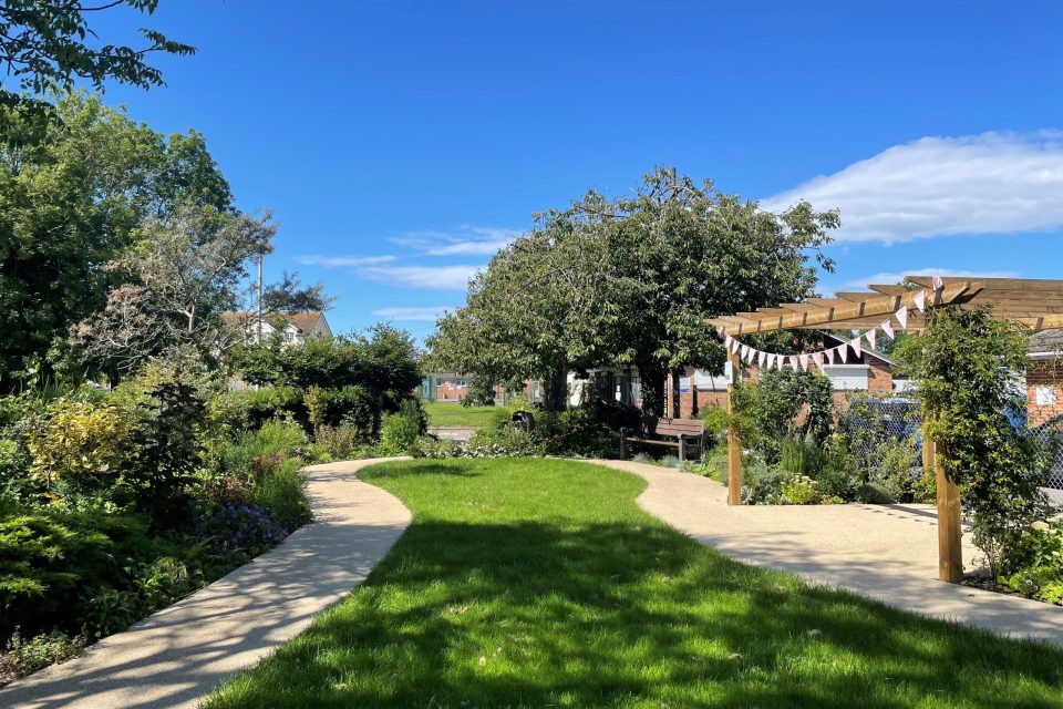 Jubilee Sensory Garden in Summer