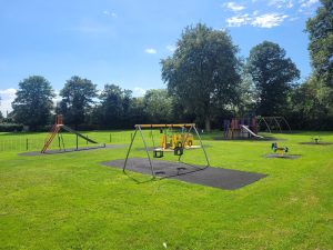 Turnfields Play Area looking west