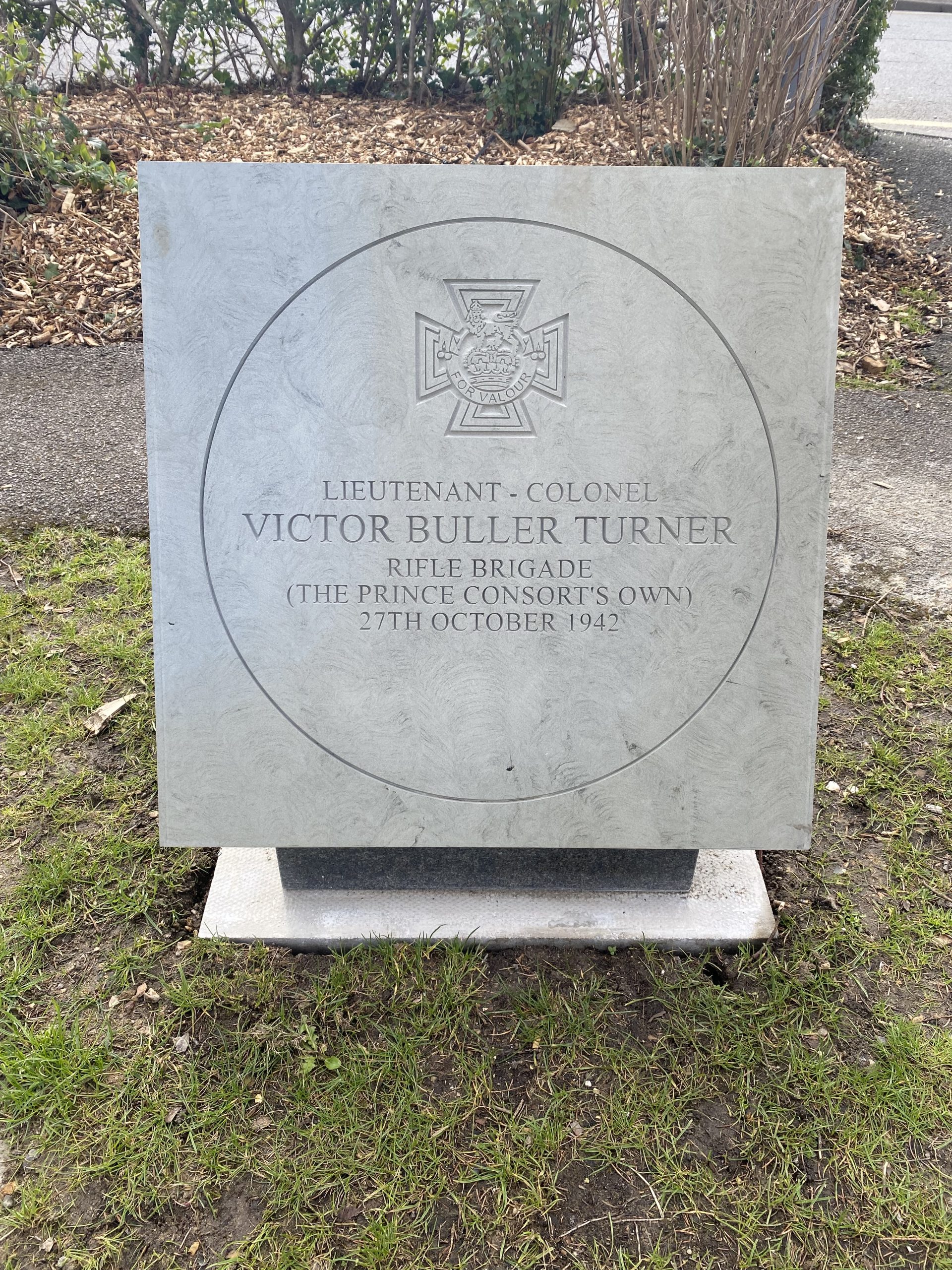 Victor Buller Turner VC Stone