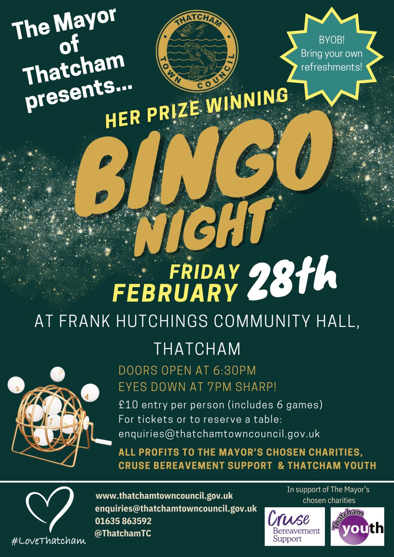 The Mayor of Thatcham's Bingo Event