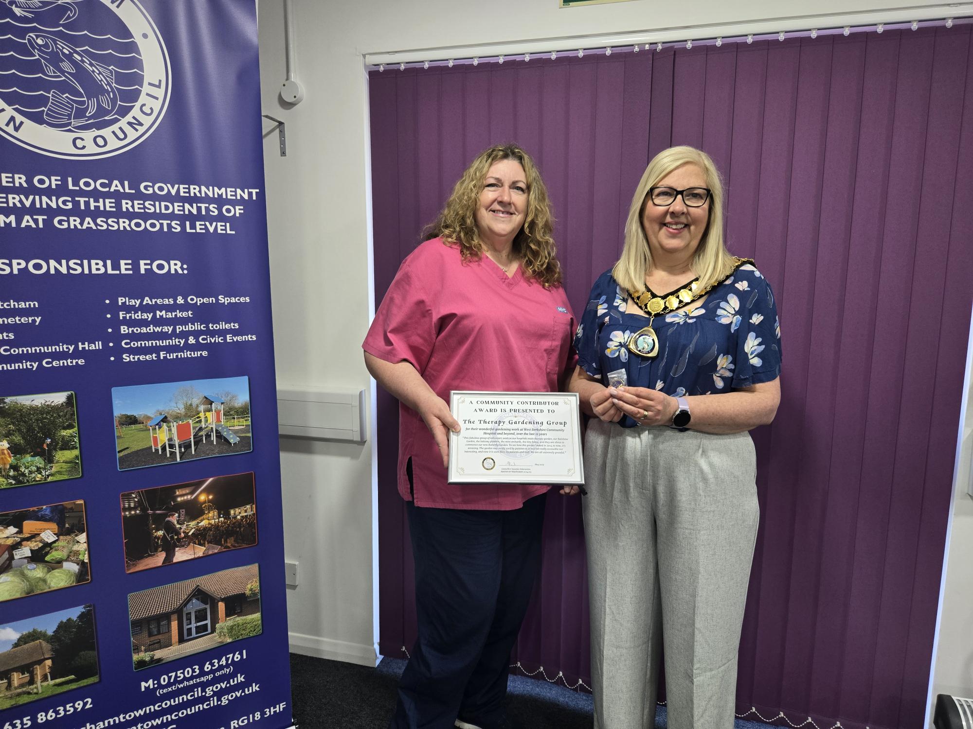 Community Contributor Christine Stockwell (Therapy Gardening Club) 2
