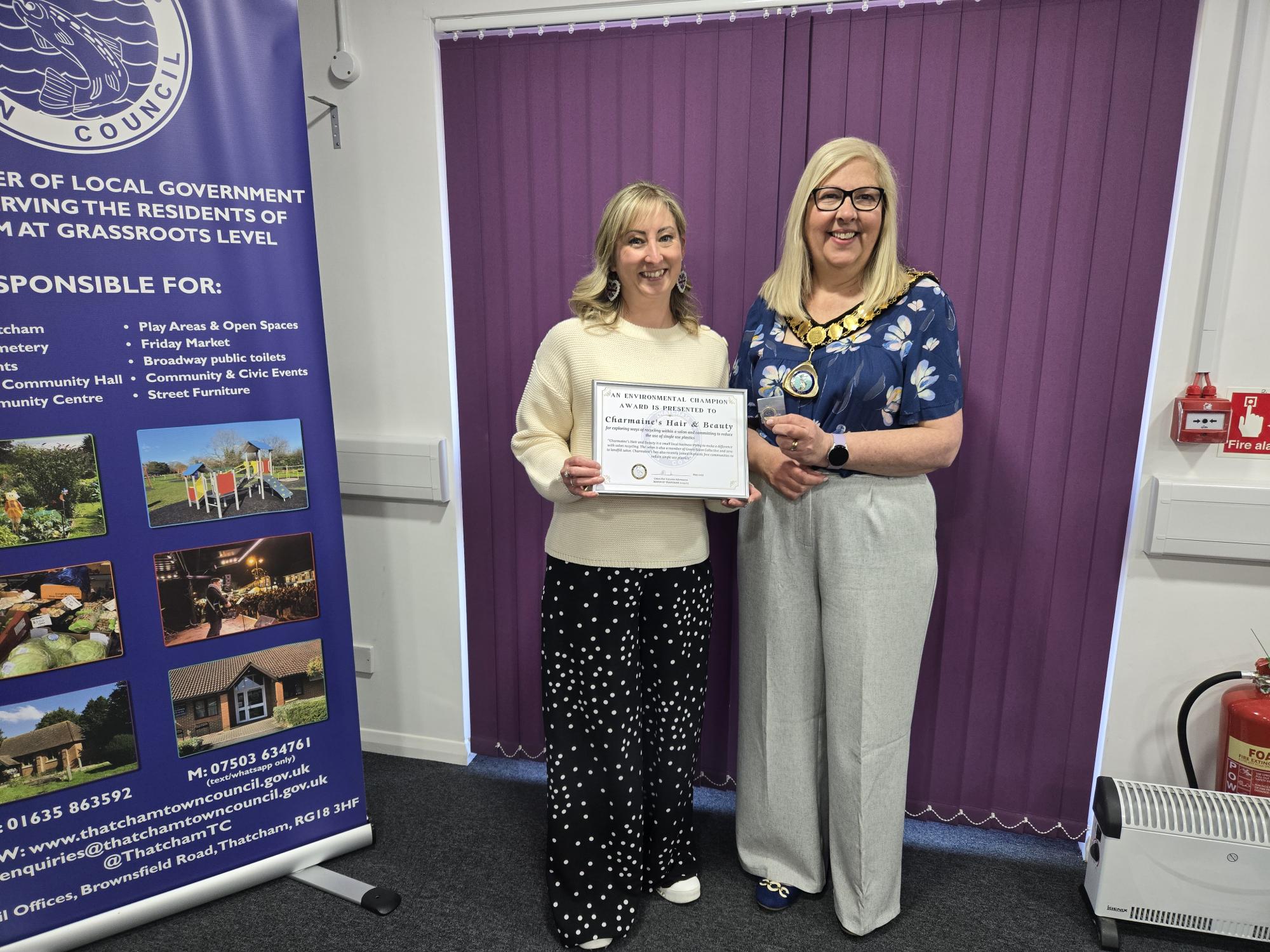 TTC Environmental Champion Charmaine Buckley