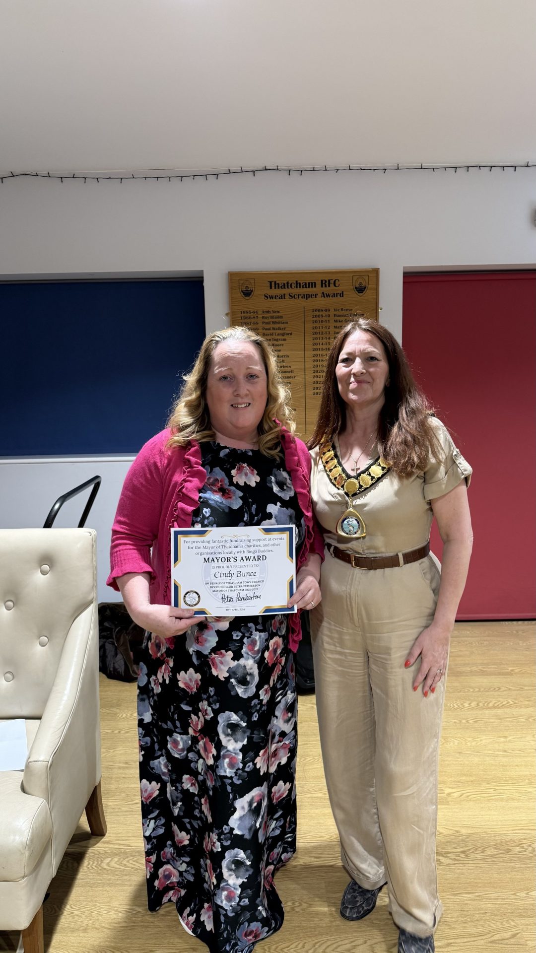 Mayors Award Winner - Cindy Bunce