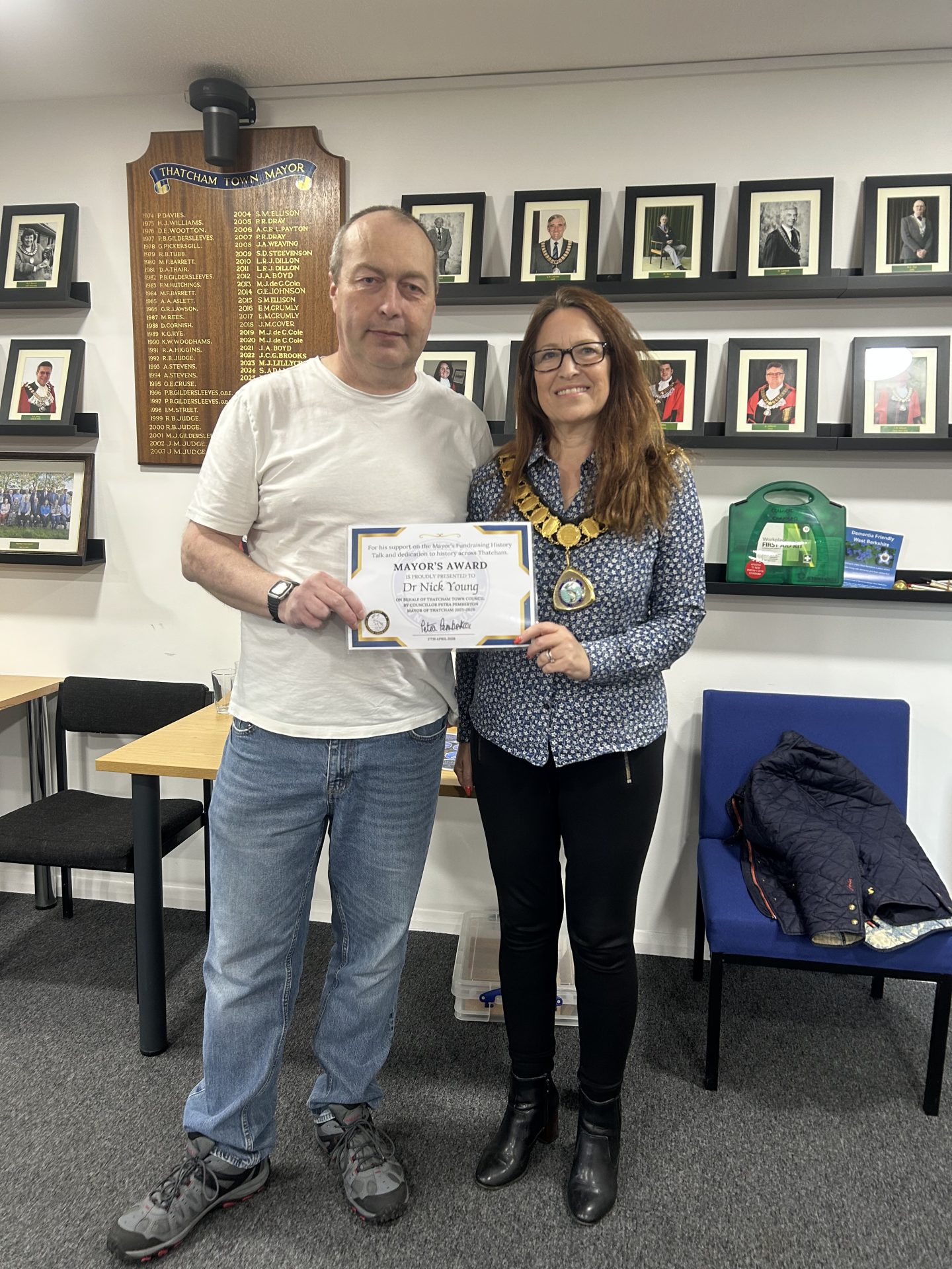 Mayors Award Winner - Dr Nick Young